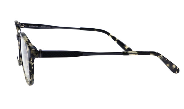 【renoma】　rf2038A C5-1 デミブラック／ブラック　度付き眼鏡レンズ付き　激安通販メガネブラック　激安メガネセット
